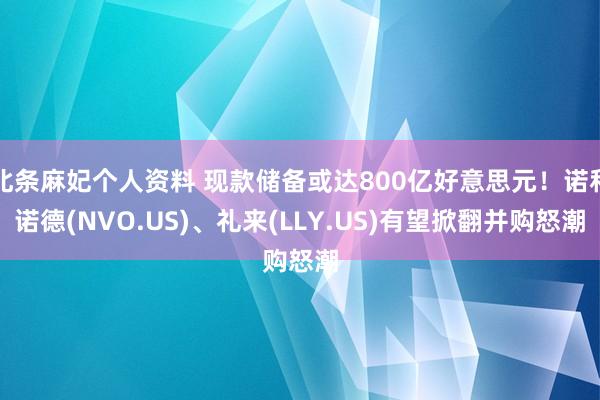 北条麻妃个人资料 现款储备或达800亿好意思元！诺和诺德(NVO.US)、礼来(LLY.US)有望掀翻并购怒潮